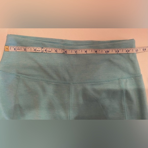 Vineyard Vines Legging Blue Aqua Stripe Yoga Pant Workout Athletic Stretch Small - Picture 4 of 8